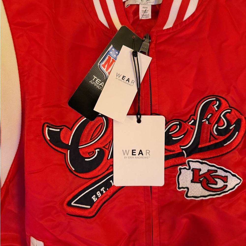 Wear by Erin Andrews Red Bomber Jacket